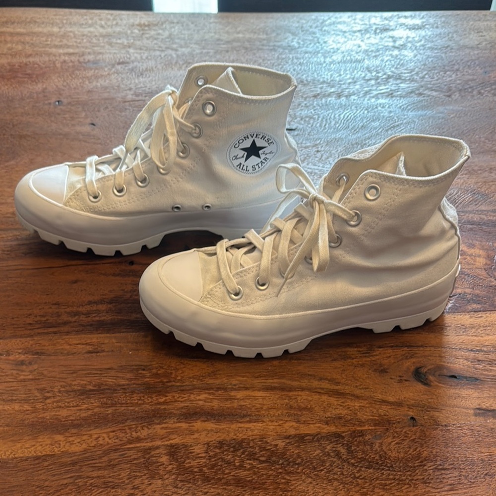 Converse All Star White High-Top Sneakers